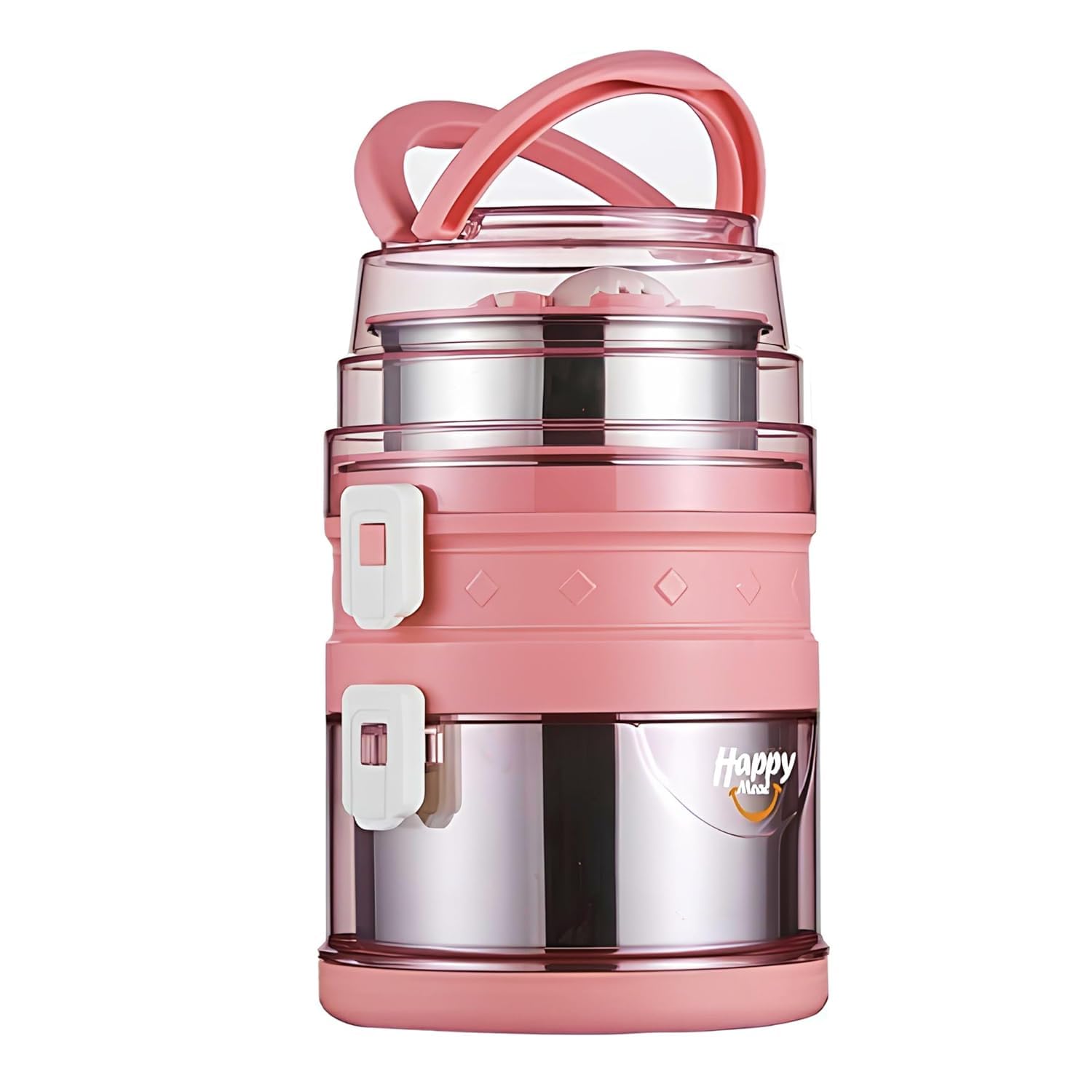 3 Layer Stainless Steel Insulated Lunch Box, Stainless Steel Tiffin Box Steel, Lunch Boxes for Office Men/Women - Lunch Box for Office