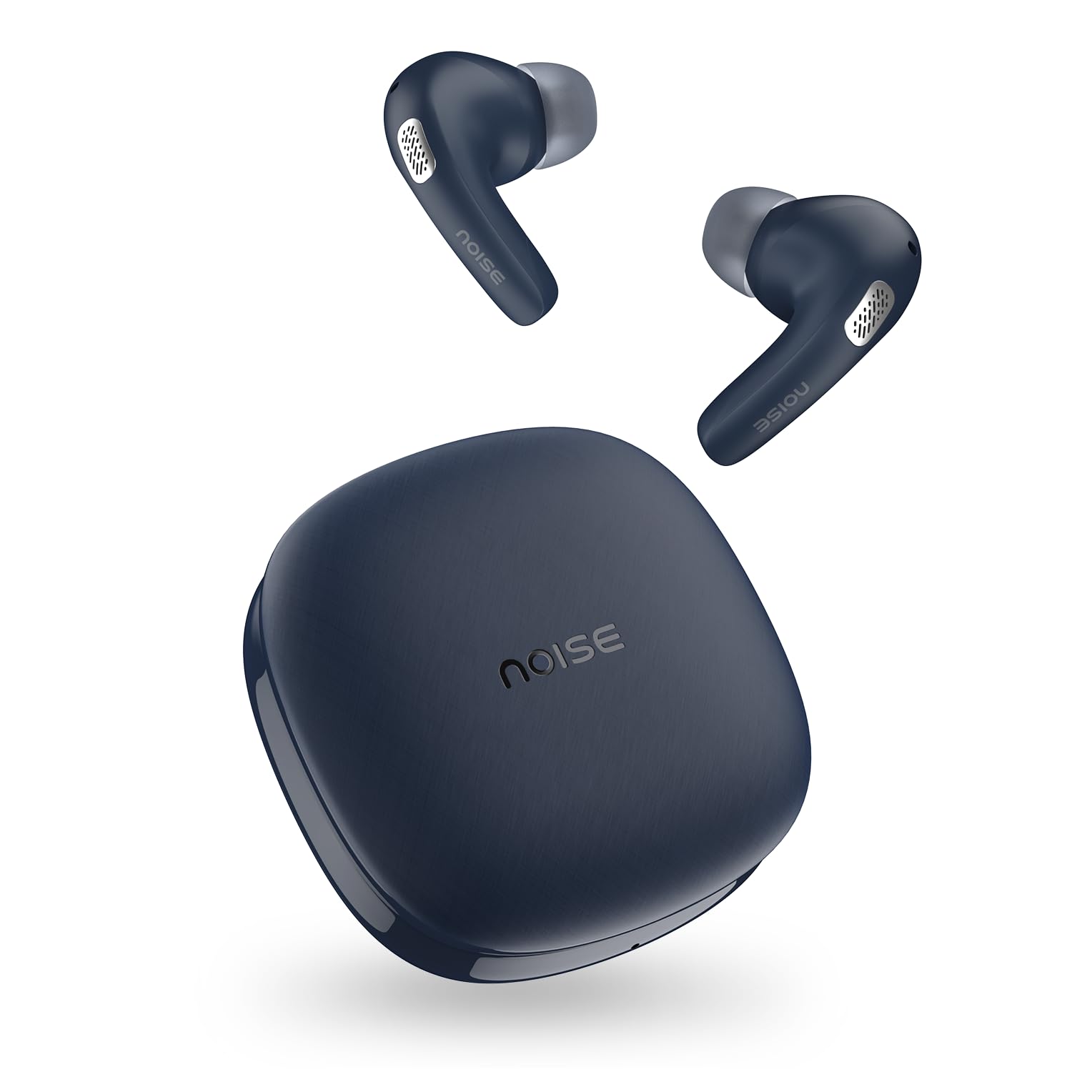 Noise Newly Launched Buds E1 in-Ear Truly Wireless Earbuds with Pebble Grain Design, 35H of Playtime, Quad mic ENC,10mm Driver, Low Latency, BT v5.3