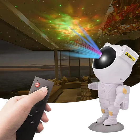 360° Adjustable Head Galaxy Astronaut Projection Lamp