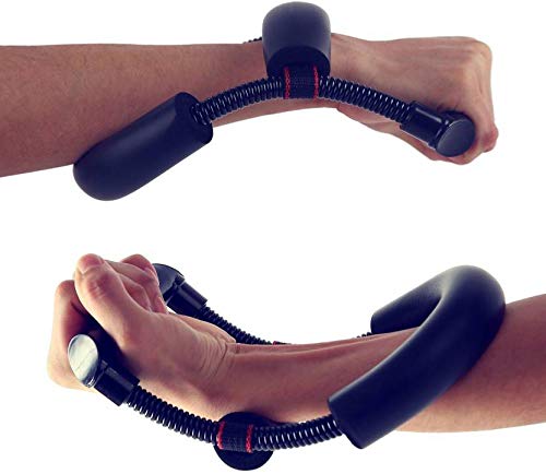 Wrist Exerciser & Hand Grip Strength Trainer | Arm and Hand Workout Equipment for Home Gym, Muscle Building, Physical Therapy, Athletes & Kids