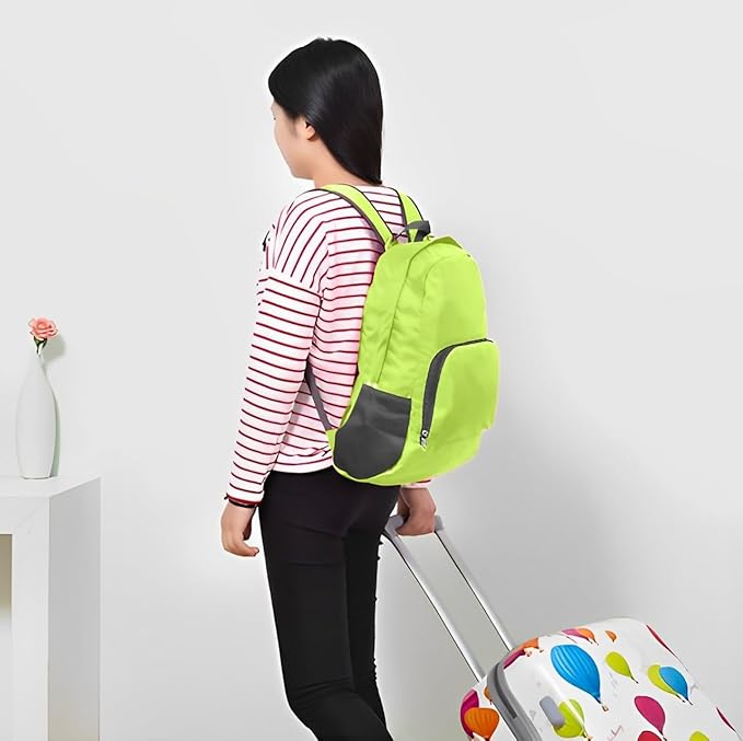 Outdoor Travel Foldable Backpack With Mini Bag Stay-Clean Backpack for Camping, Hiking, Travelling, Outdoor Activities