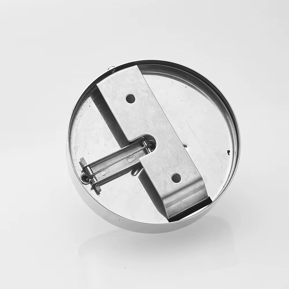 Retractable Clothesline, 304 Stainless Steel, 9.2 Feet Stainles Steel Wire, Modern Round Style, Wall-Mounted, Indoor Outdoor Laundry