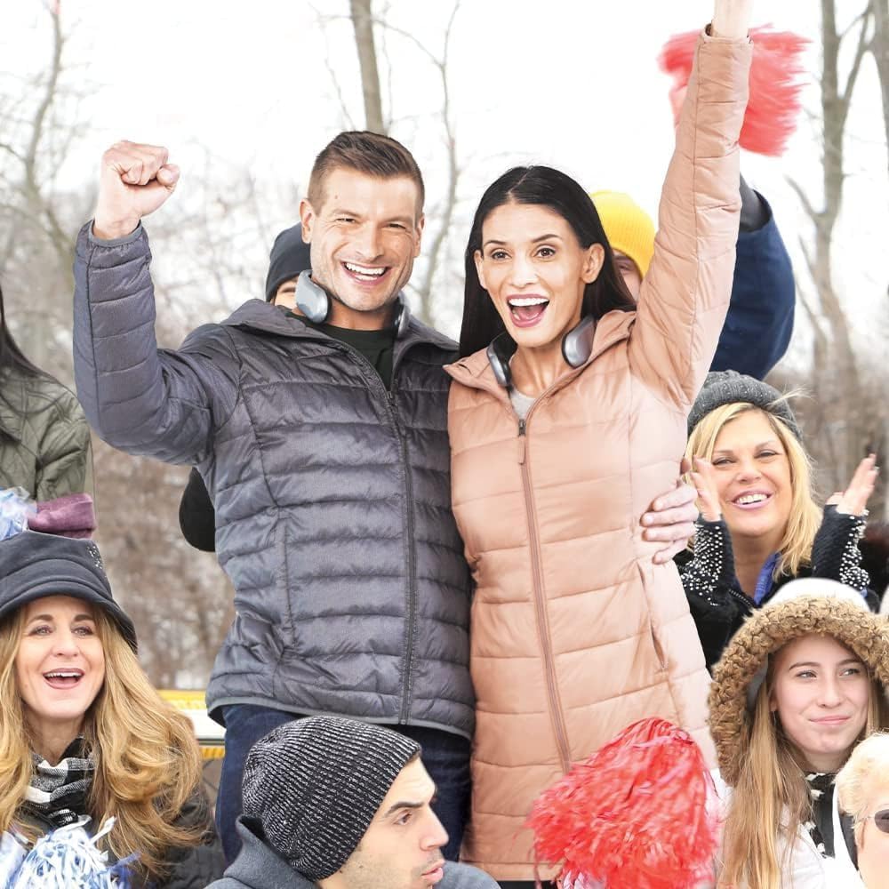 Handy Heater Freedom Neck Warmer 400 Watt Heater Mini Heater Portable Perfect for Outdoor Adult Child Elder Camping Sport Fishing Wearable Neck Heater for Cold Winter Neck Pain Relief