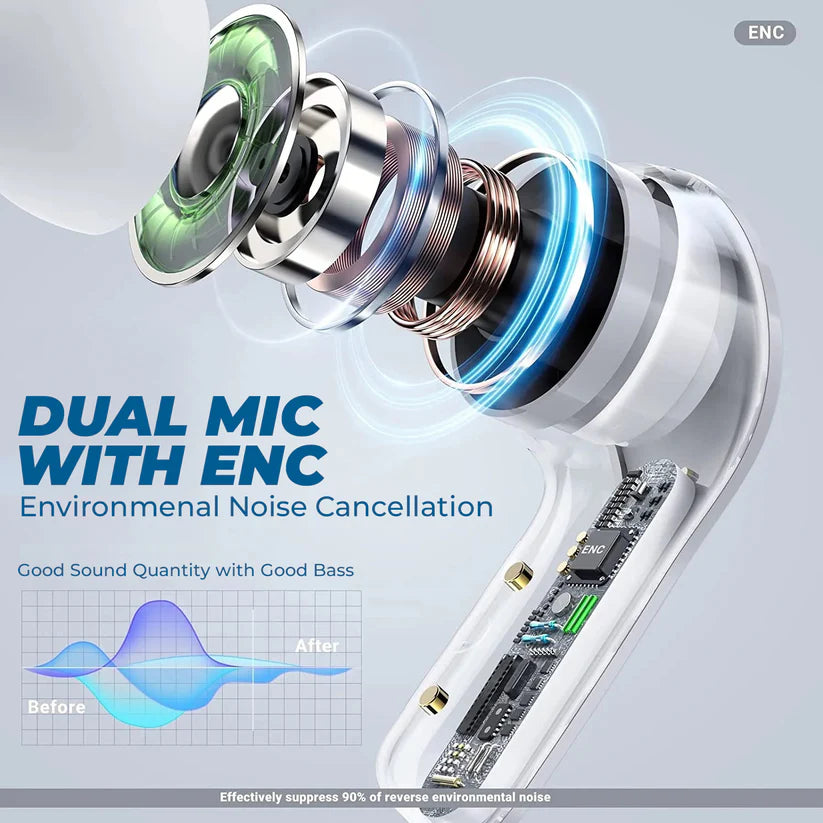 Transparent crystal Earbuds