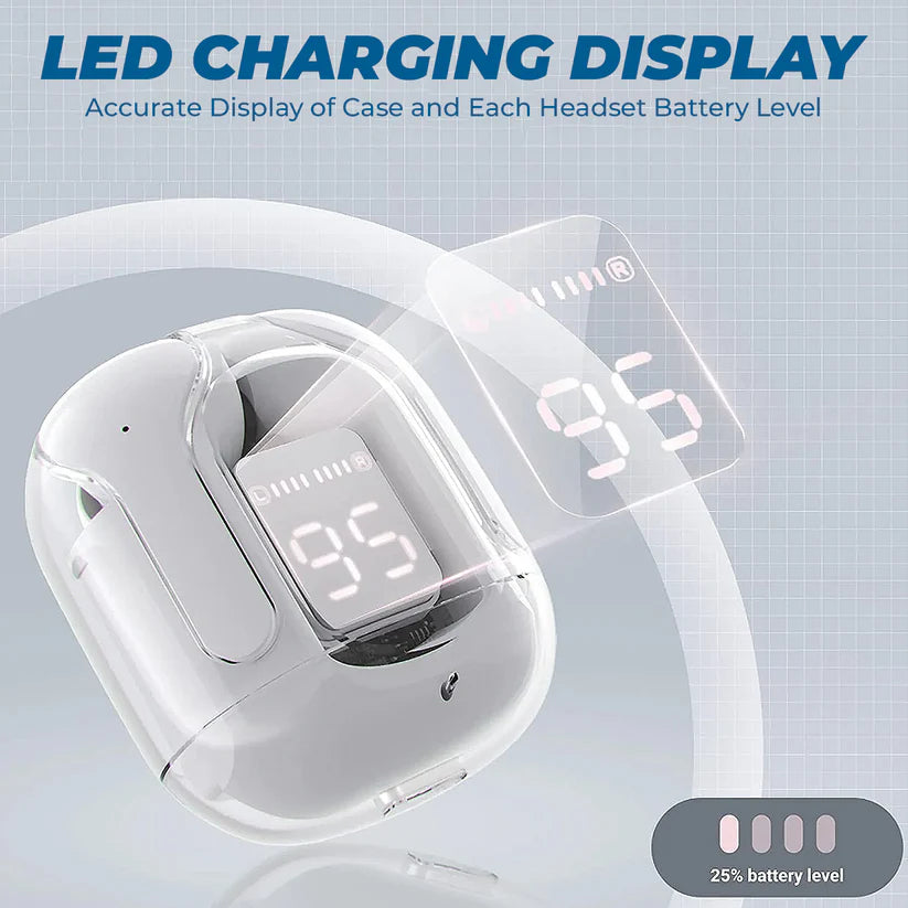 Transparent crystal Earbuds