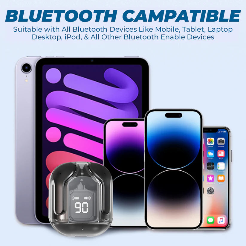 Transparent crystal Earbuds